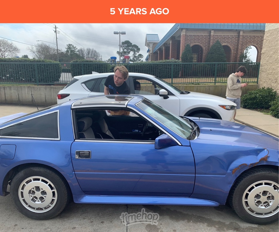 Mizumi broken down on the side of the road shortly after purchase.